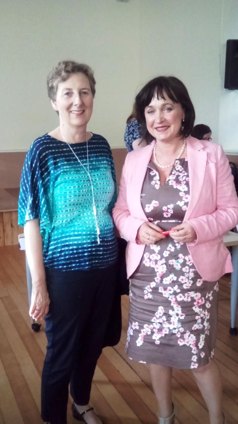 Siobhan O'Rourke, KCC and Deputy Fiona O'Loughlin