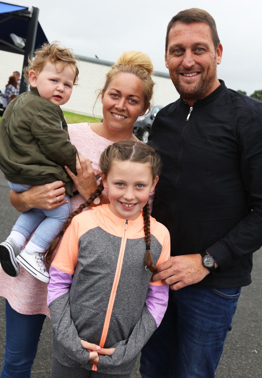 Annemarie Meleady with Stephen, Katie and Bobby McCabe