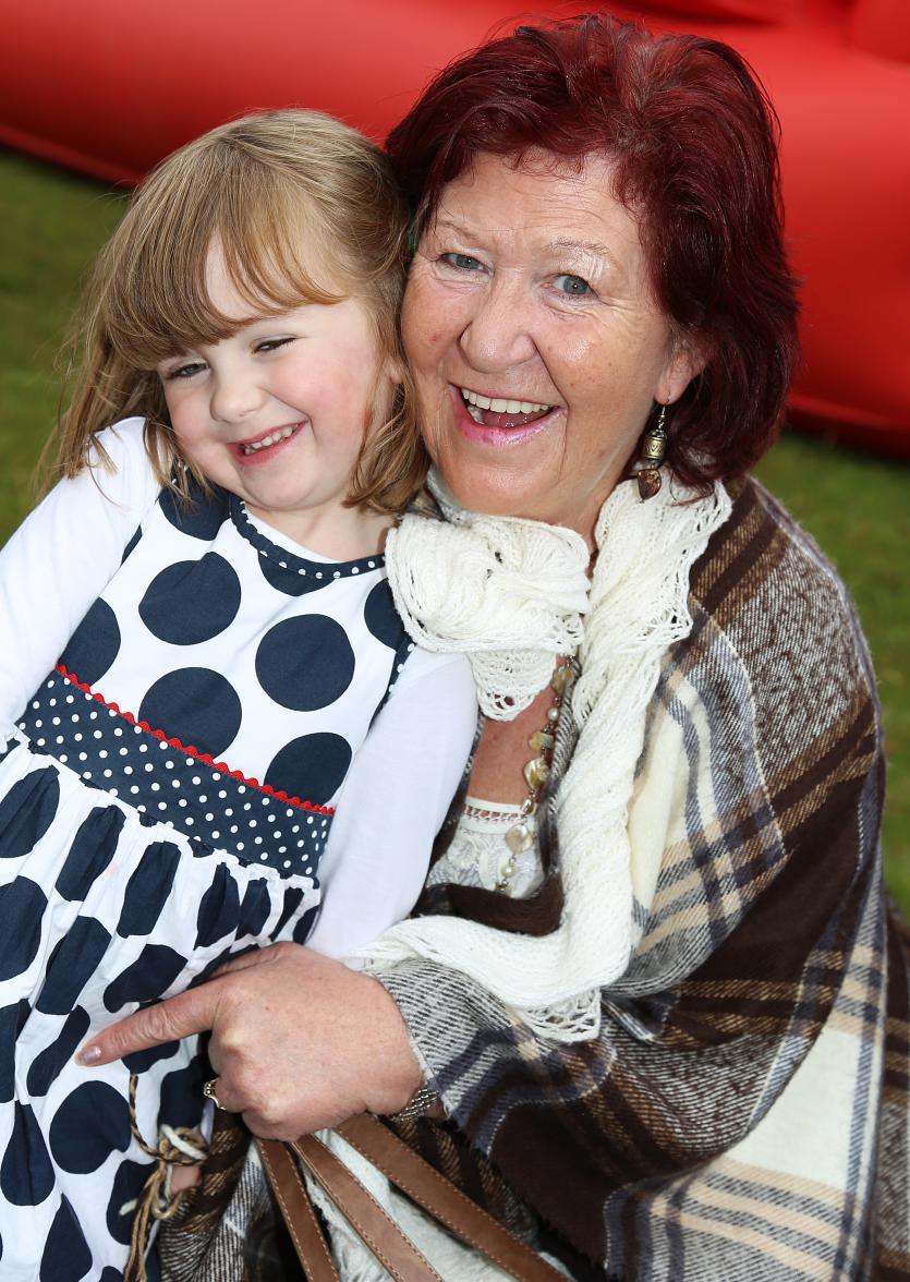 Loretta Scanlon with her granddaughter Katie Mahon