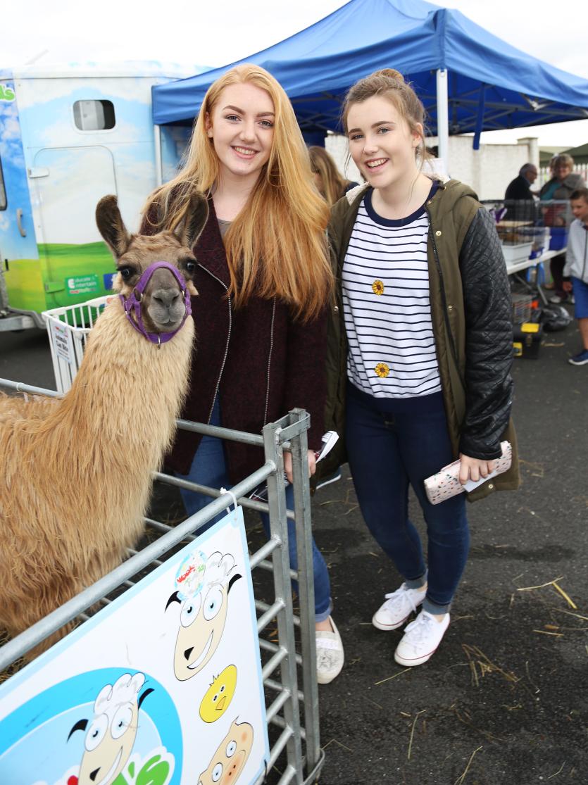 Niamh Byrne and Aoife Stafford from Kilcullen