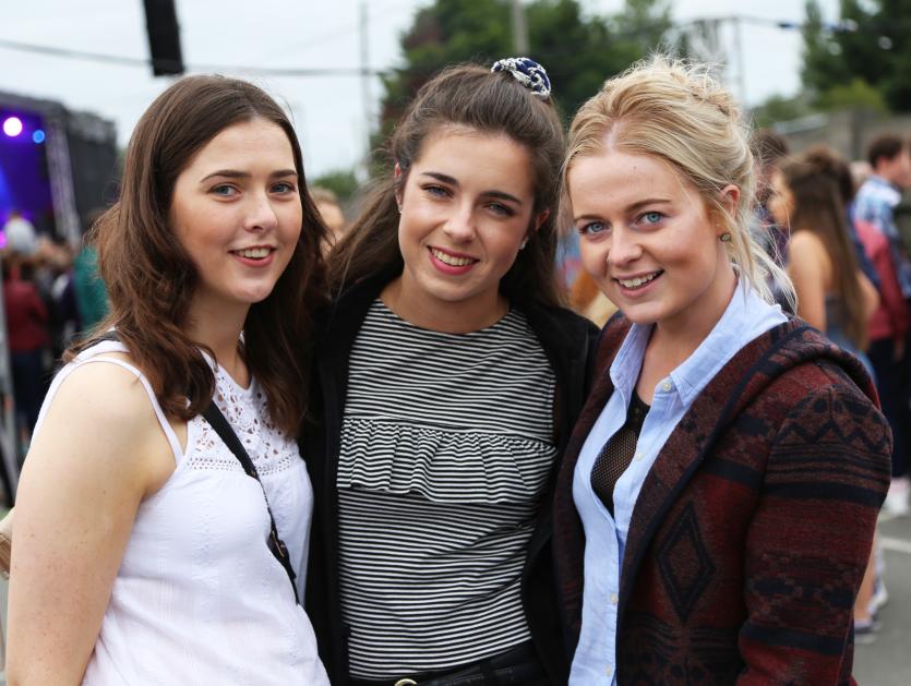 Orla Prendergast, Emily Greaney and Shakira Dunne