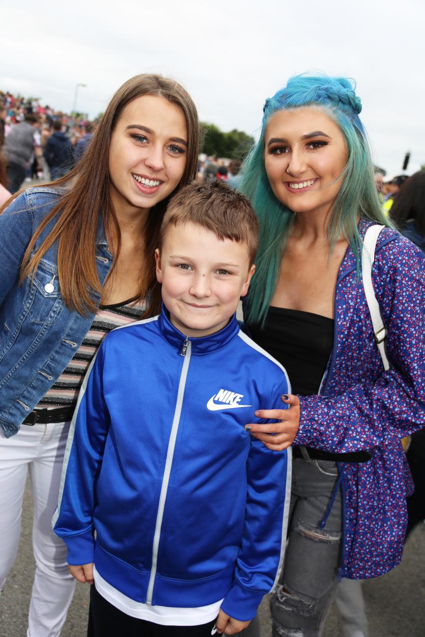 Shauna Allen, Jamie Allen and Ella Purser