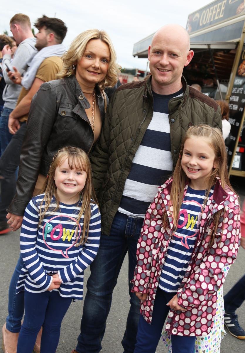 Naomi, Mark, Katie and Ava Robinson