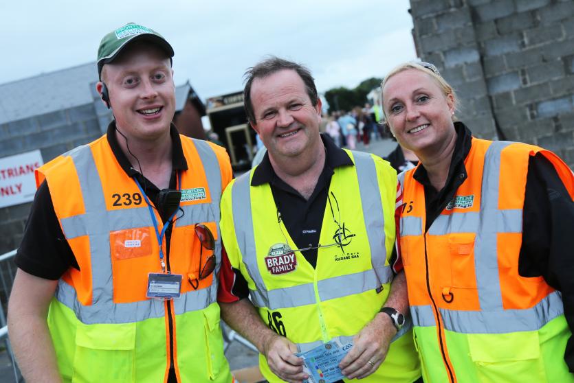AP Barrett, Joe Barry and Samantha Keogh