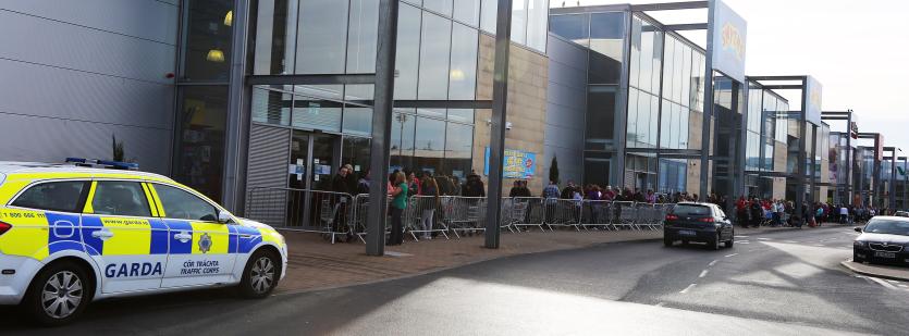 Long Queues at Smyths Toy Store, Naas