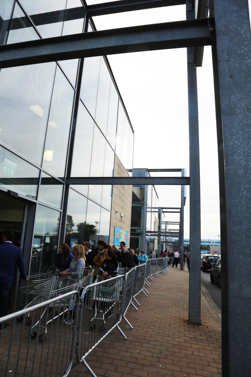 Fire sale at Smyths Toy store, NAAS