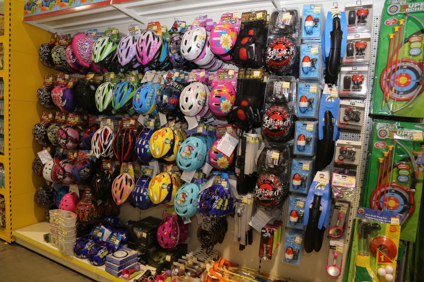 Fire sale at Smyths Toy store, NAAS