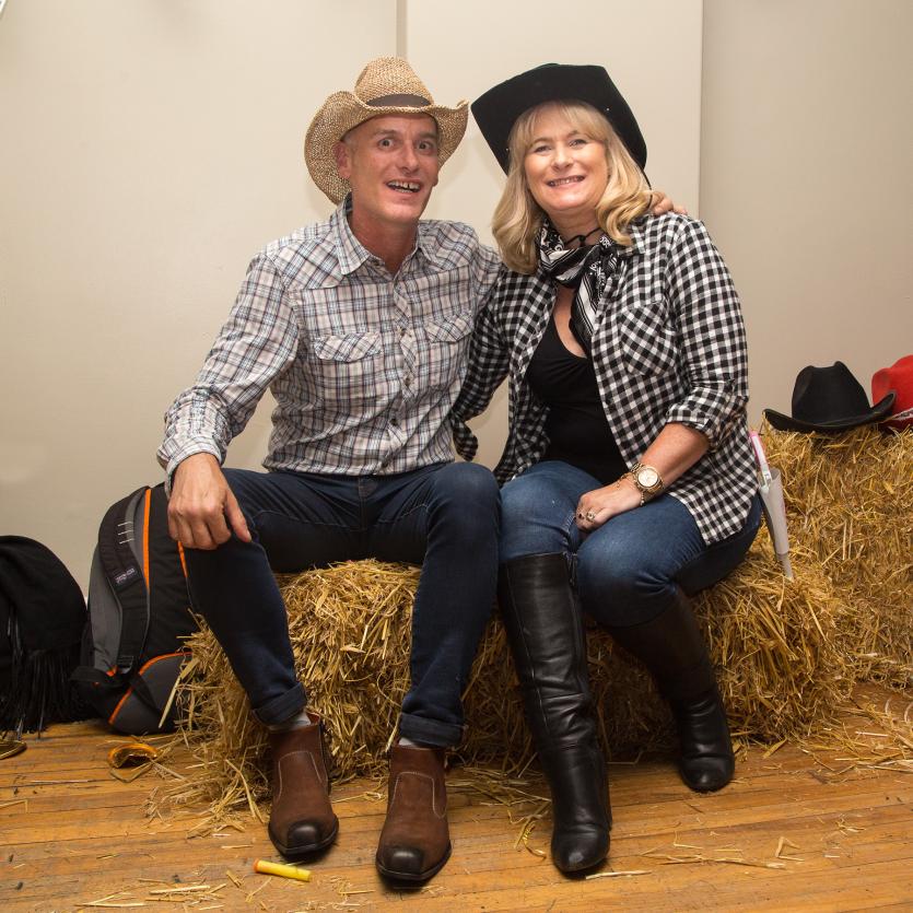 Arthur Rainbow and his sister Maria Burke