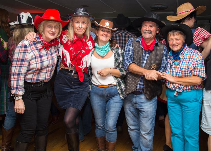 Caroline McCarton, Anita Lane, Caroline Conroy, Declan and Negga Nevin