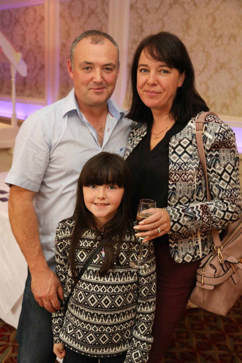 Paul, Audrey and Robyn Byrne