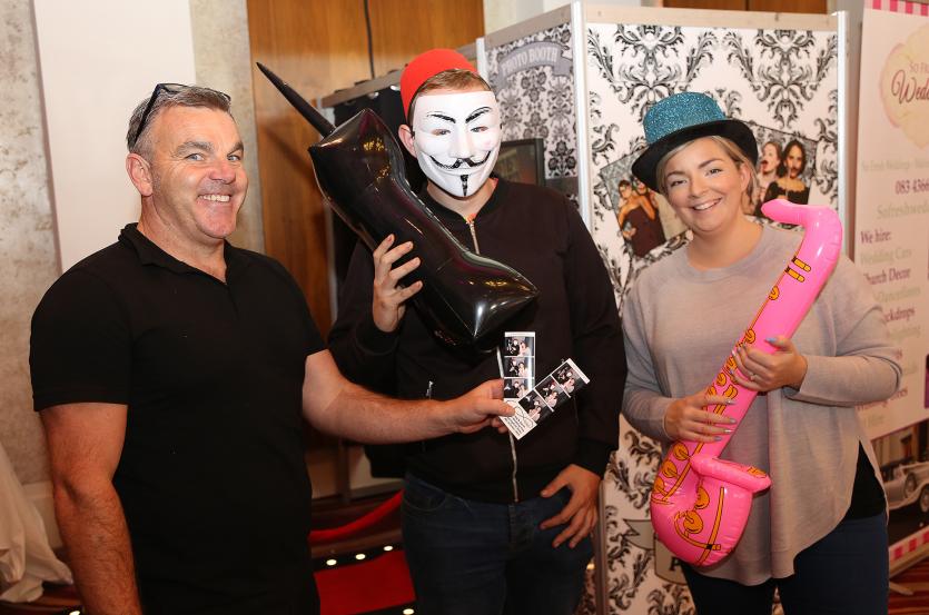 Tony Feeney from Picflips with Zarah Ronan and Gareth Collier