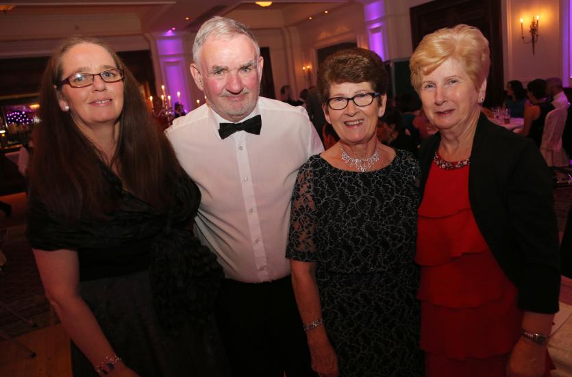 Sandra, Jack and Kathleen Dunne with Peg Lally