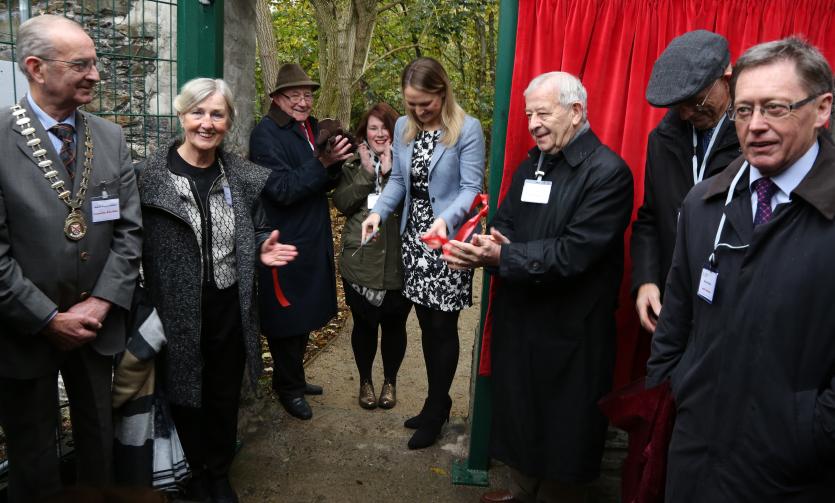 Minister Helen McEntee offically opens the Luisine Gardens at McAuley Place