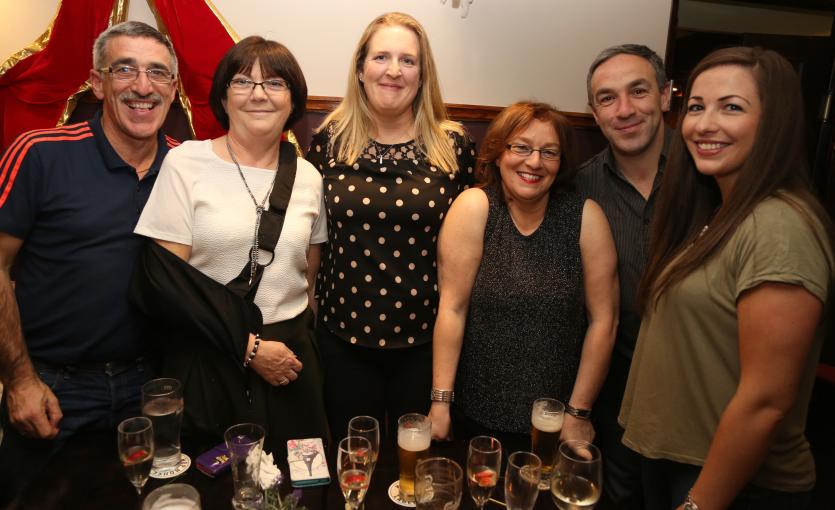 Laura, Joe, Anne, Sinead, Theresa and Peter Donnelly