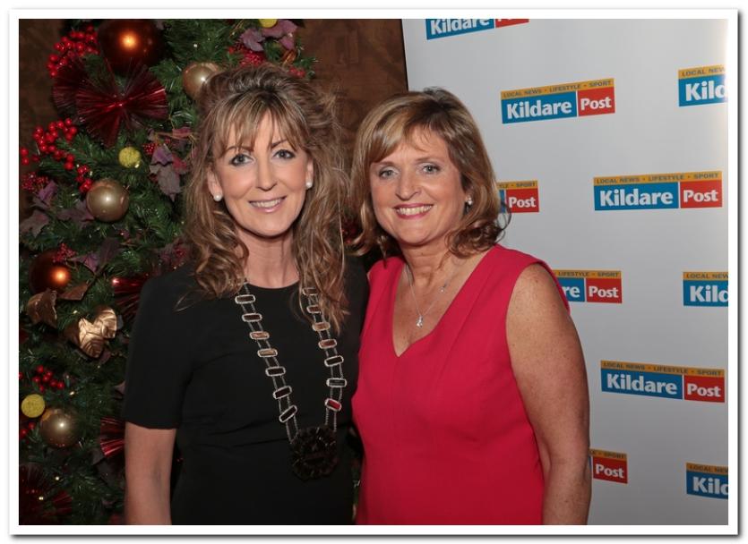 New President Pauline Forde with her predecessor Stella Johnson.