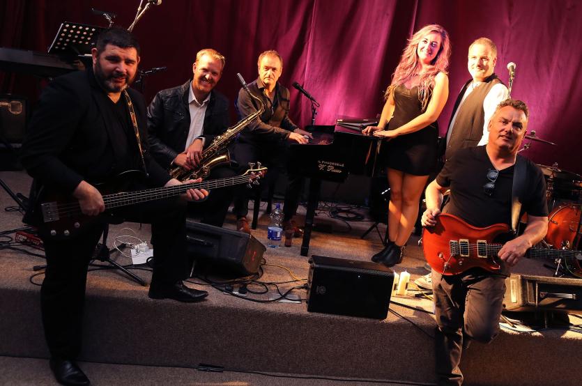 The Piano Man and 52nd Street Band John Forde. Pic. Aishling Conway