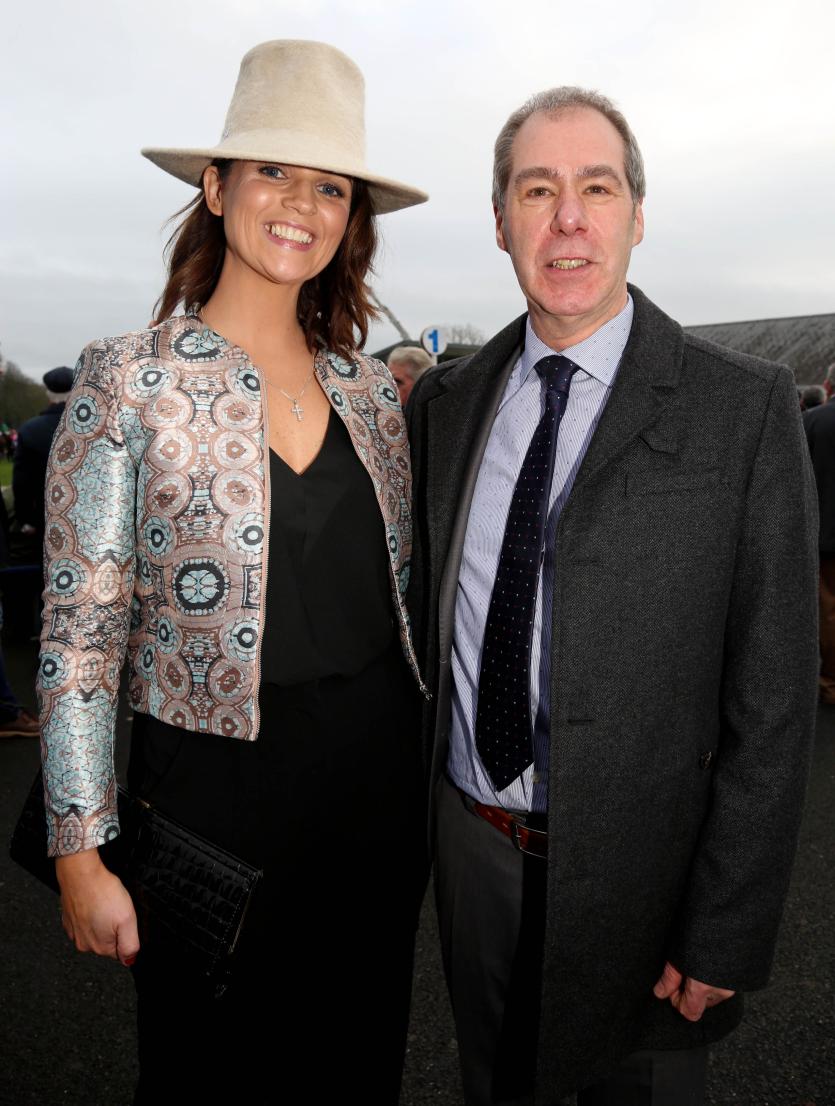Anna Fortune (Commercial Manager Kildare Post &amp; Kildare Now) and Hugh Statham