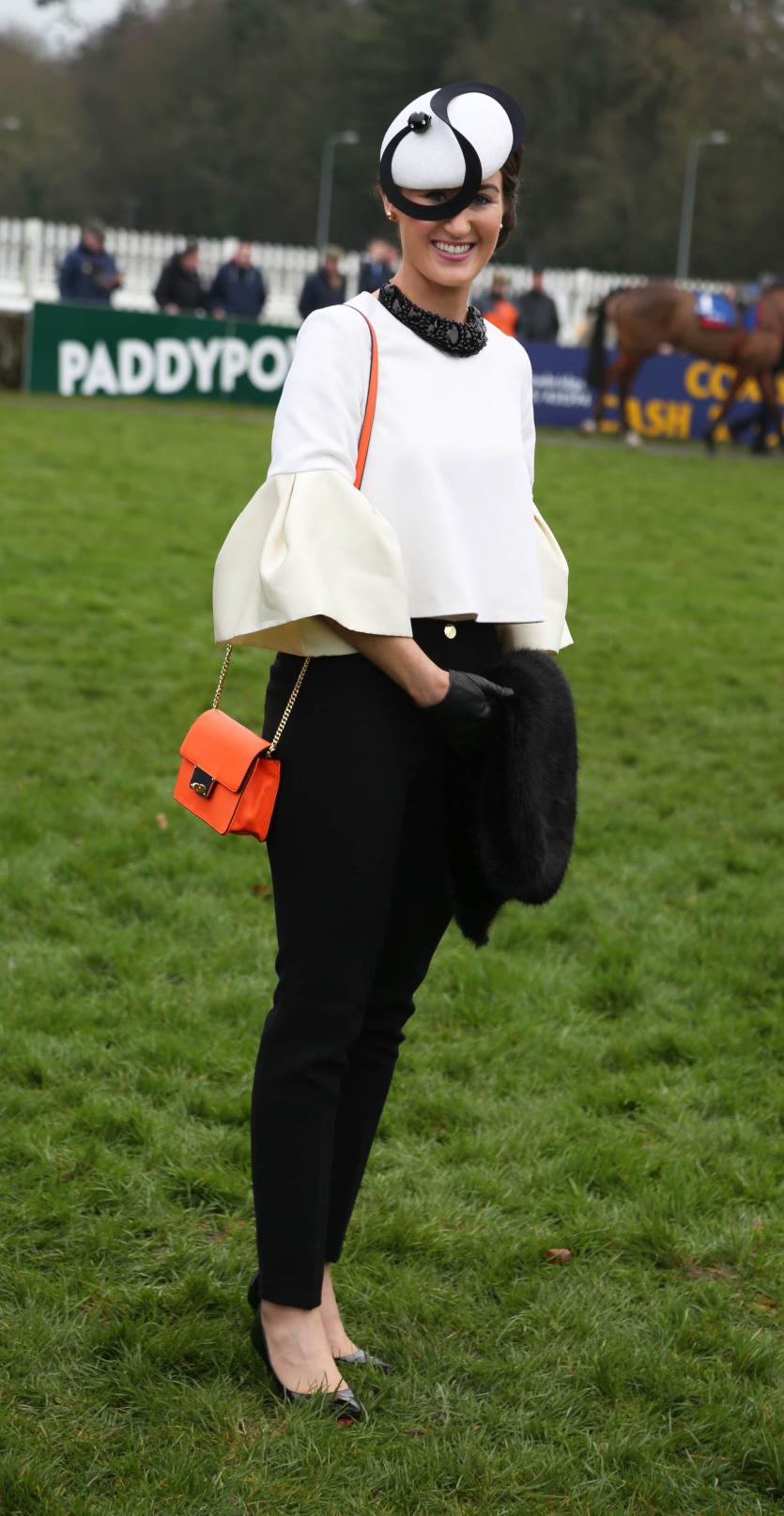 Best Dressed Lady at Naas Races Hannah Crosse