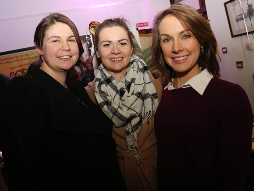 Deirdre Goodwin, Ailbhe Harding and Sandra Nestor
