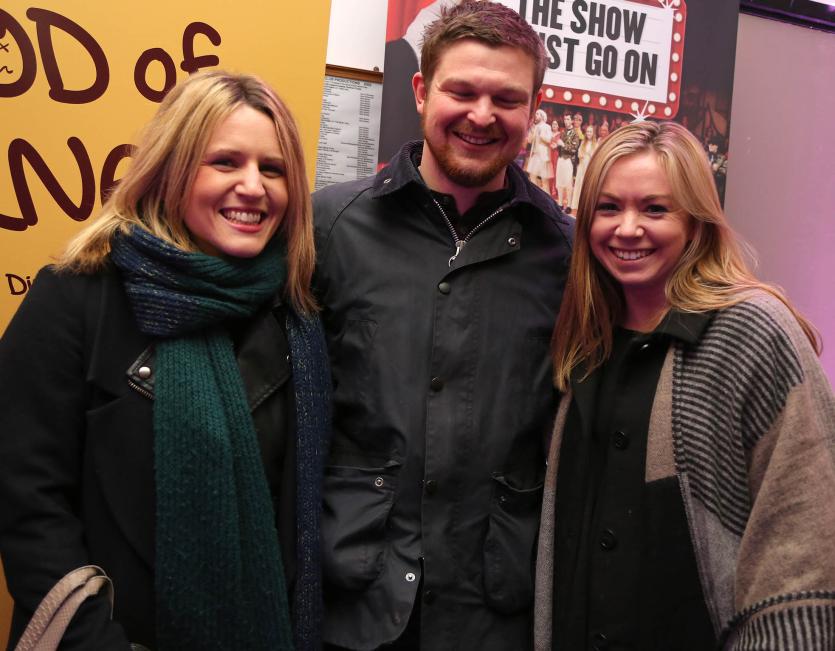 Sally Aughney, Chris Burke and Dawn Kenna