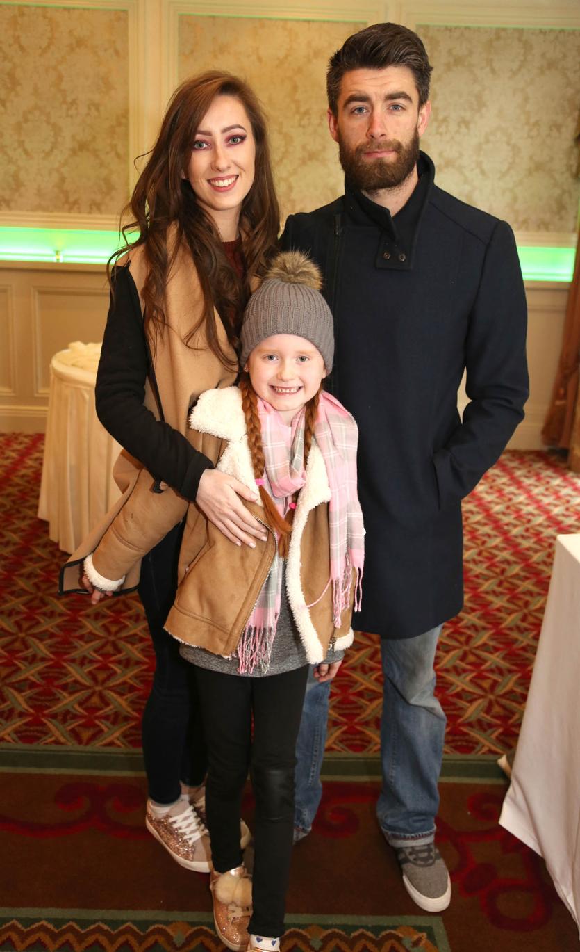 Alice Farrell, Felix O'Mahoney and Ella Farrell