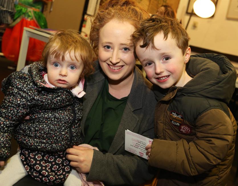 Aoife, Carol and Noah Kennedy