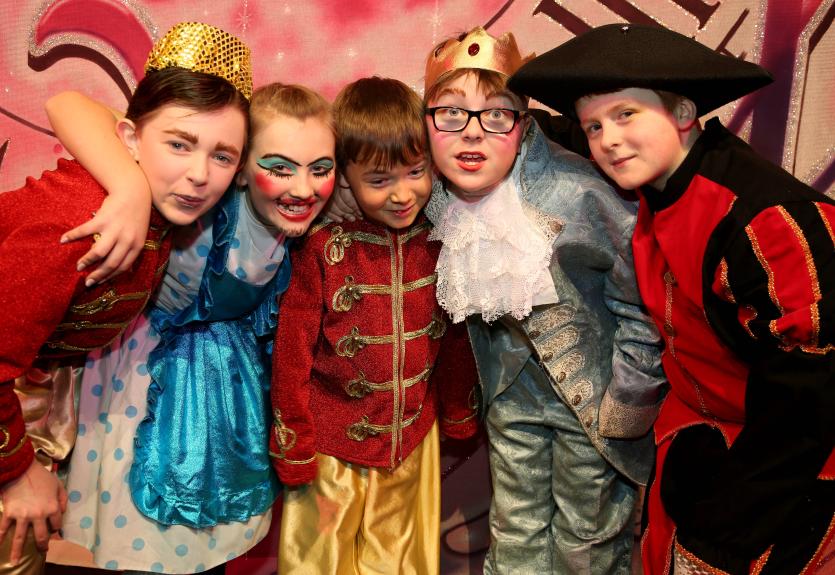 Anna O'Connell, Jessie Bolger, Oisin Kinsella, Nojus Staselis and Jack Merrick