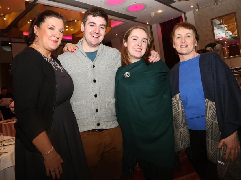 Mary and James Keevans with Laura and Patricia Brady