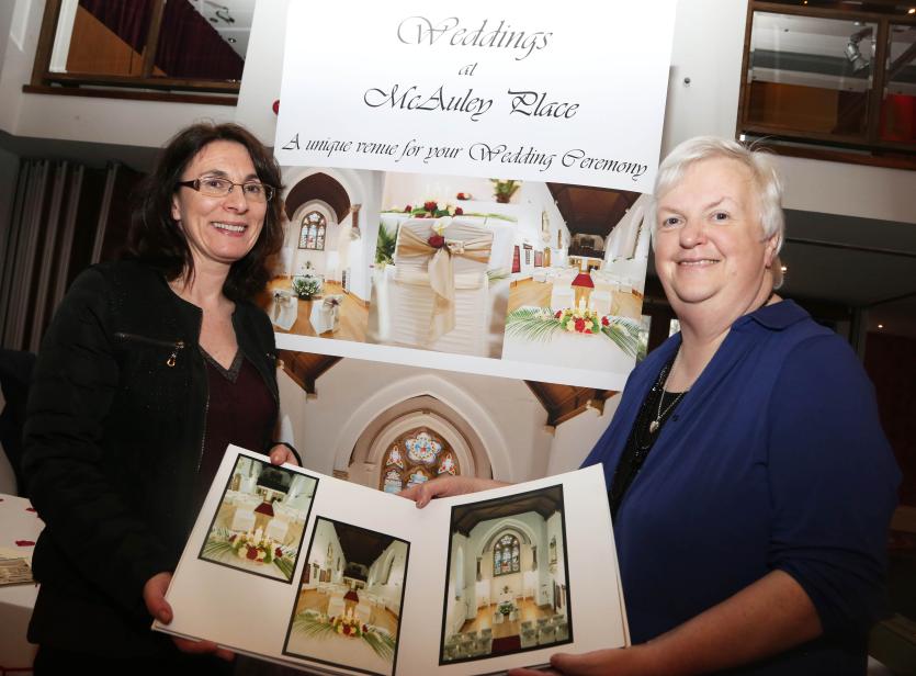 Fiona Casey and Catherine O'Sullivan from McAuley Place