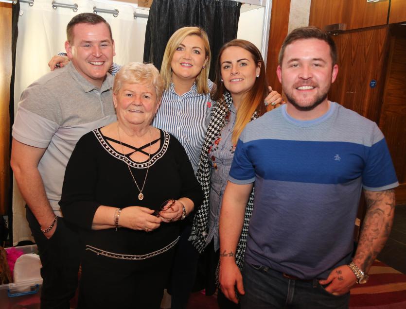 Christopher Dempsey, Ciara Boylan, Yvonne Perry, Breda Dempsey and Ross Dempsey