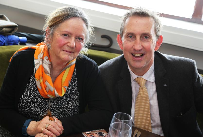 Mary Finan and Charles Webb