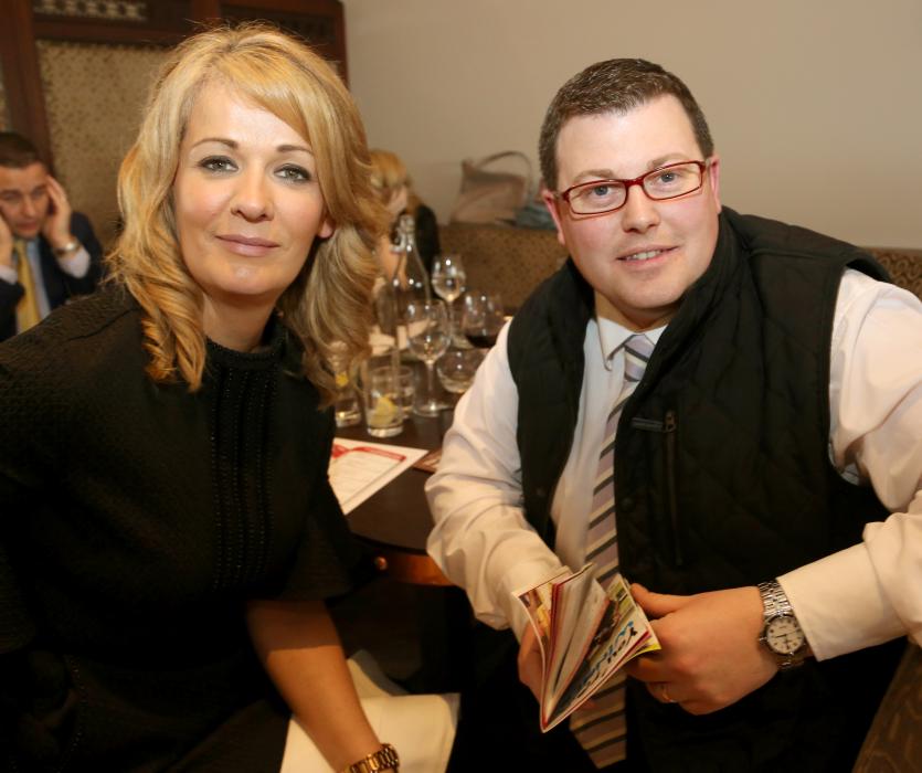 Linda Blanchfield and Jerry Power from Palmerstown House Hotel