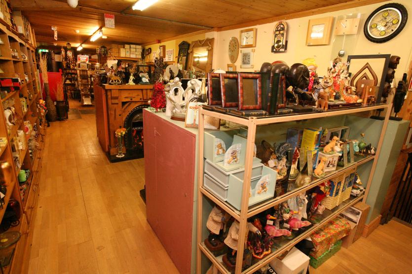 The Gift Shop upstairs at Fordes Superstore.