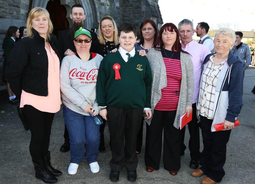 James Harrison with his family