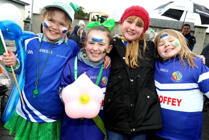 Eva Regan, Alex Finn, Caoimhe Brilly and Aideen Robinson from Rathcofffey GAA