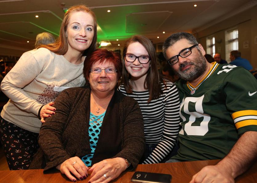 Barbara Byrne, Phyllis Durney, Aisling Fennell and Richard Fagan
