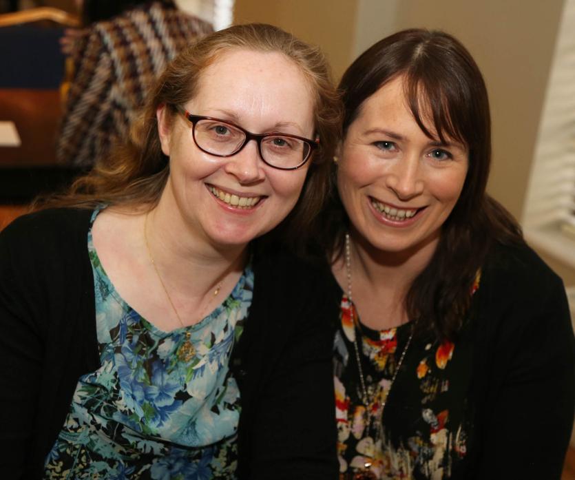 Jacinta Barrett and Maggie MacMahon