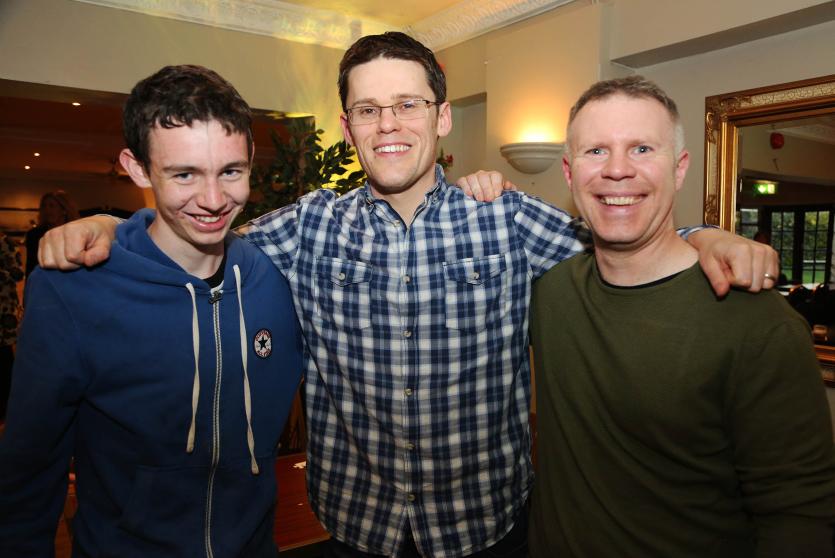 Tadhg Roche, Niall O'Neill and Alistair Conway