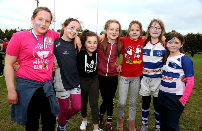 Carmel, Amy, Grainne, Amy, Emma, Eimear and Jennifer