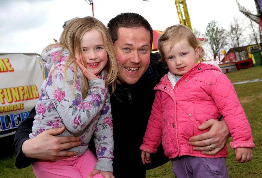 Damien, Lauren and Emmeline Dempsey