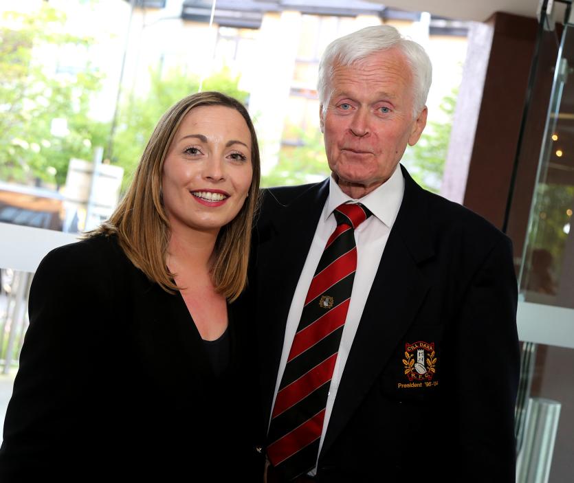 Laurie Canavan (Sales Marketing Executive Osprey Hotel) and Joe Flanagan