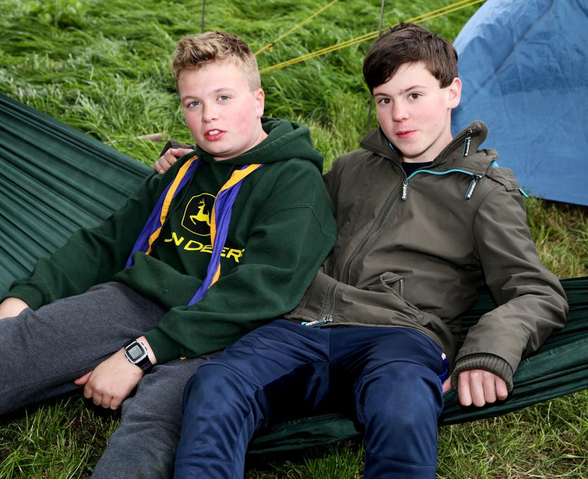 Chara and Tom Dunne from 7th Kildare Scouts Rathangan