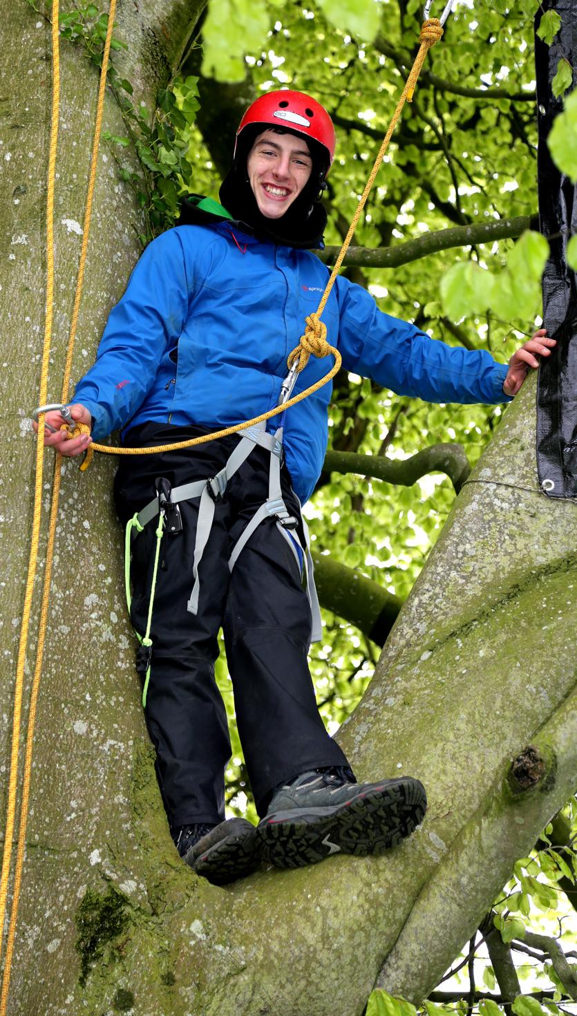 Ollie Kennedy from 4th Offaly Scouts, Edenderry