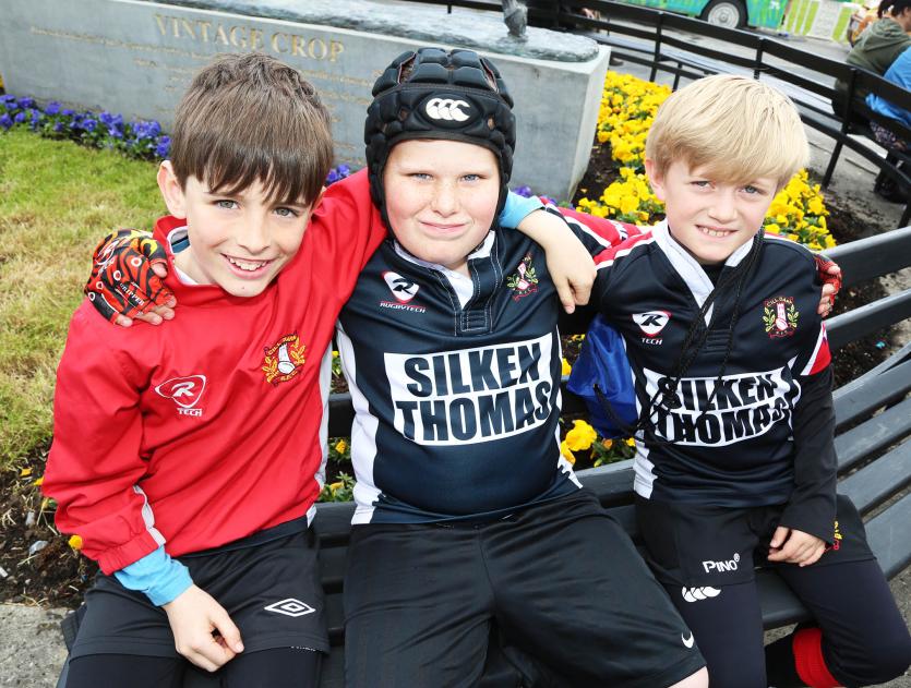 Rory Stynes, Daniel Mahon and Fionn Moore