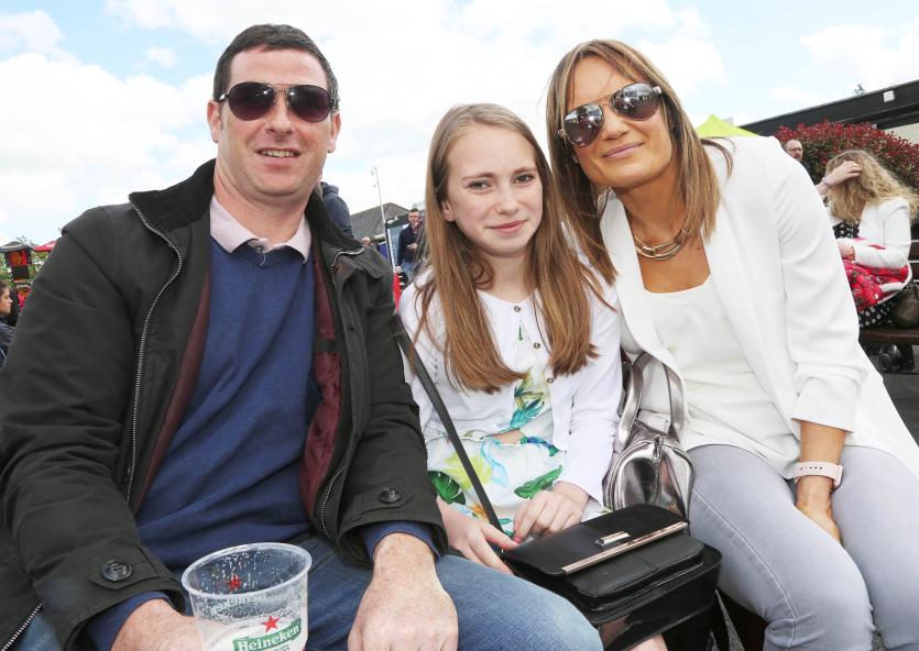 Darren, Caitlin and Deirdre Keogh