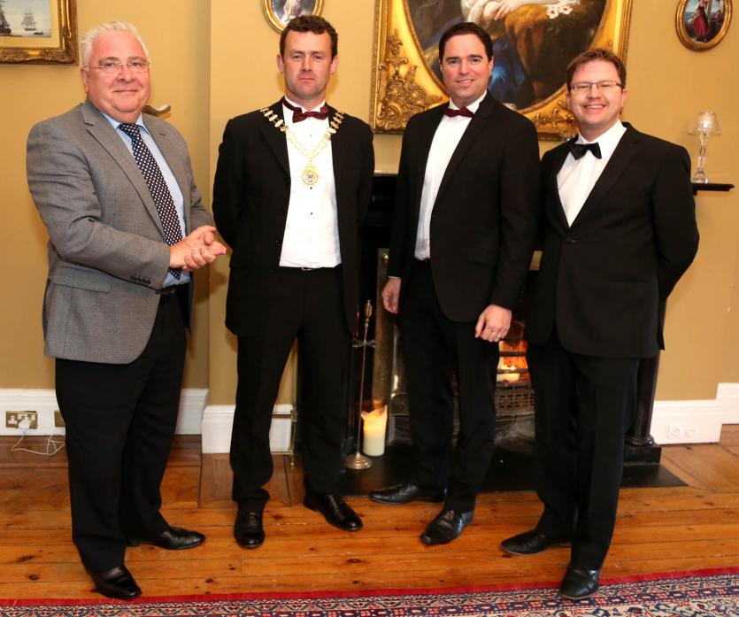 TD Bernard Durkan, Mayor Ivan Keatley, TD Martin Heydon and TD James Lawless