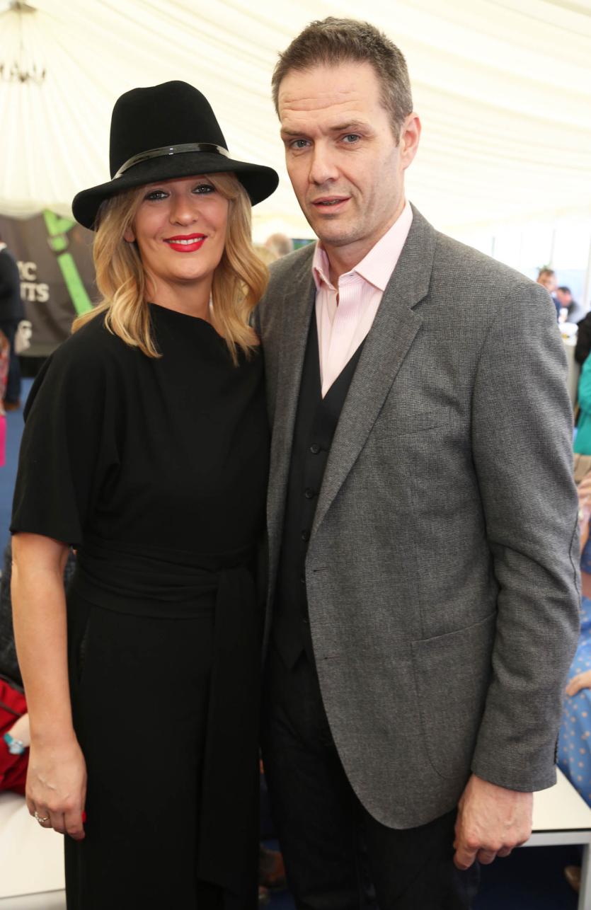 Linda Blanchfield from Palmerstown House Estate and Declan Curtis