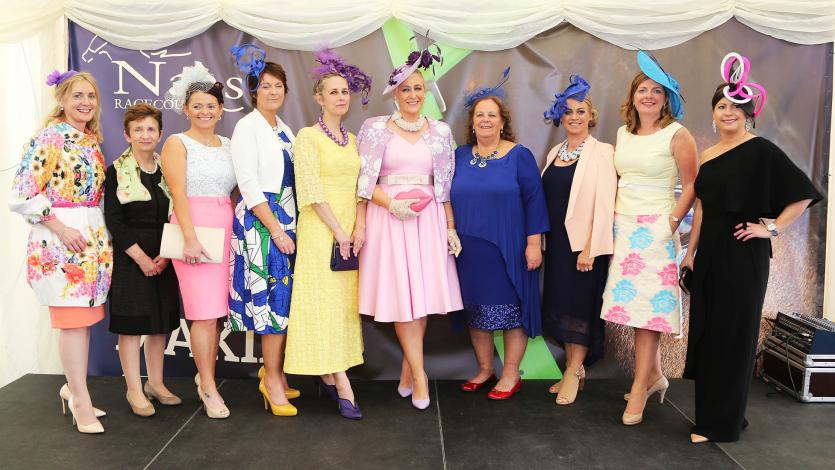 Paula McCormack with friends and family celebrating her birthday