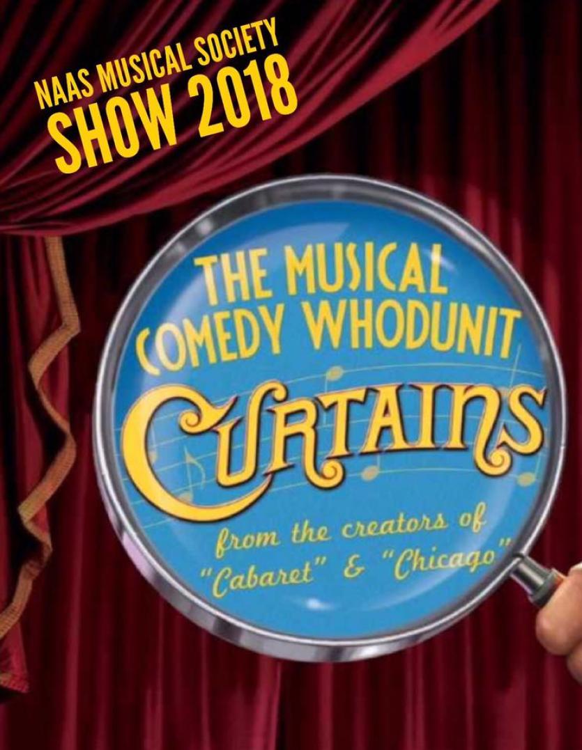 CURTAINS THE MUSICAL POSTER