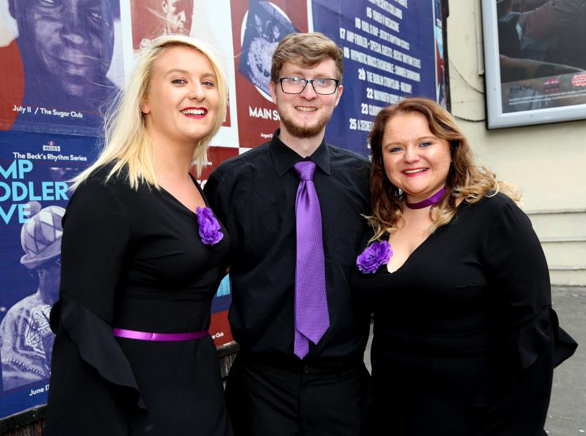 Ruth O'Connor, John Moore and Emer Phelan